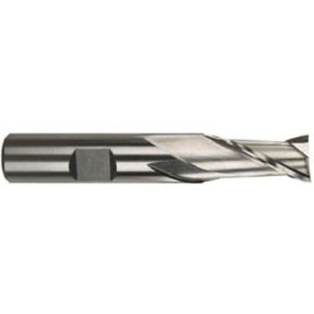 End Mill, Center Cutting Regular Length Single End, Series 4580, 18 Cutter Dia, 2516 Overall L